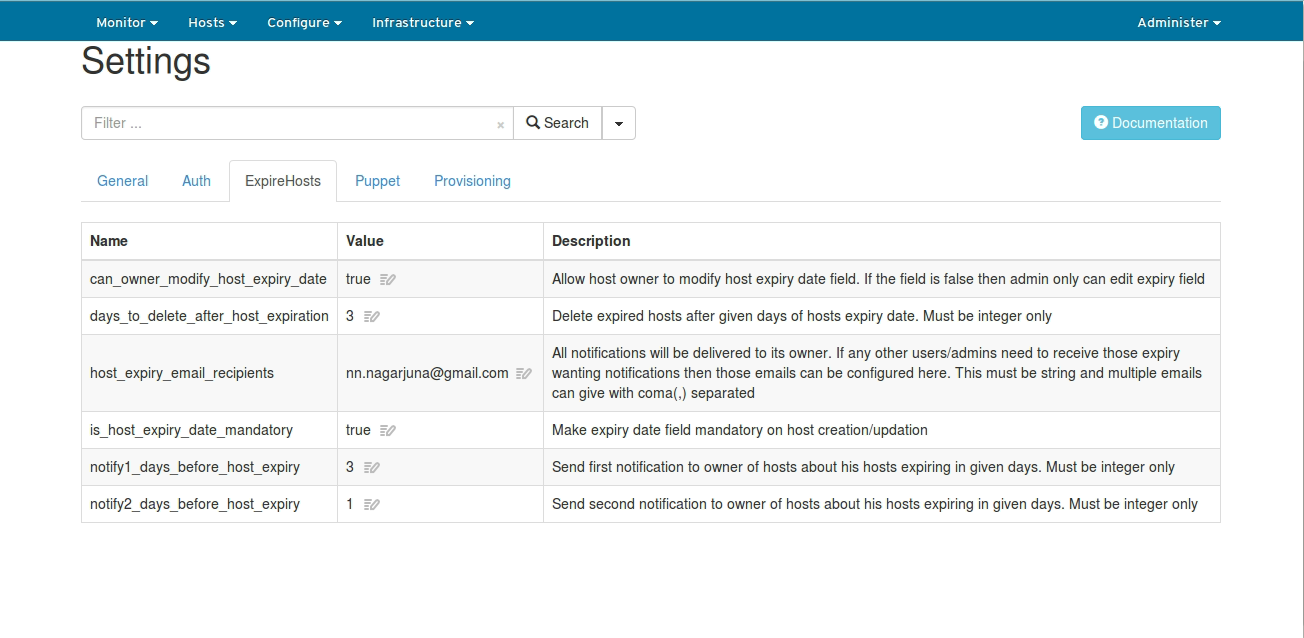 Plugin Settings