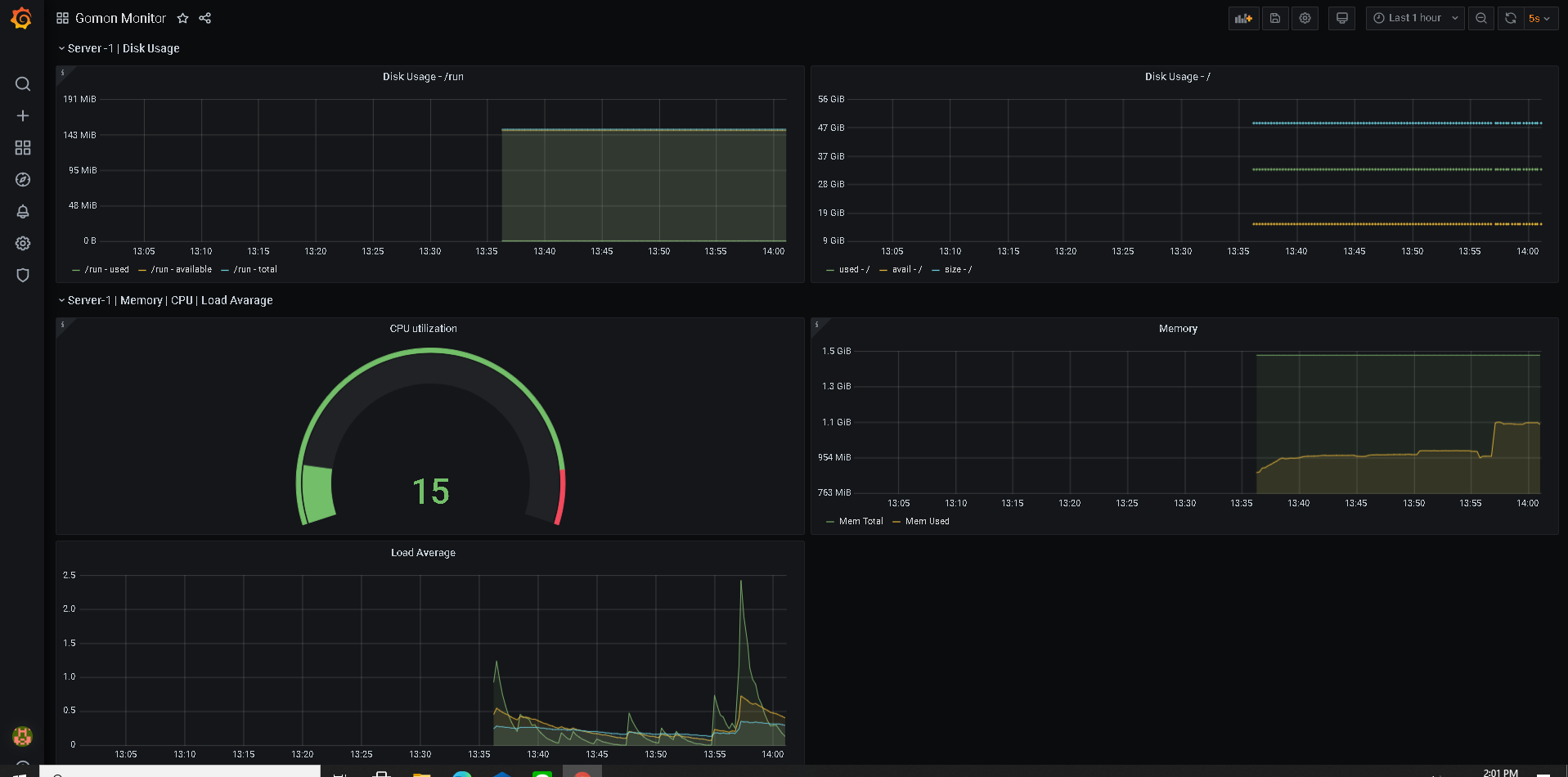 Prewie in grafana 2