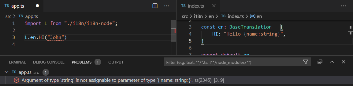 typesafe arguments 1