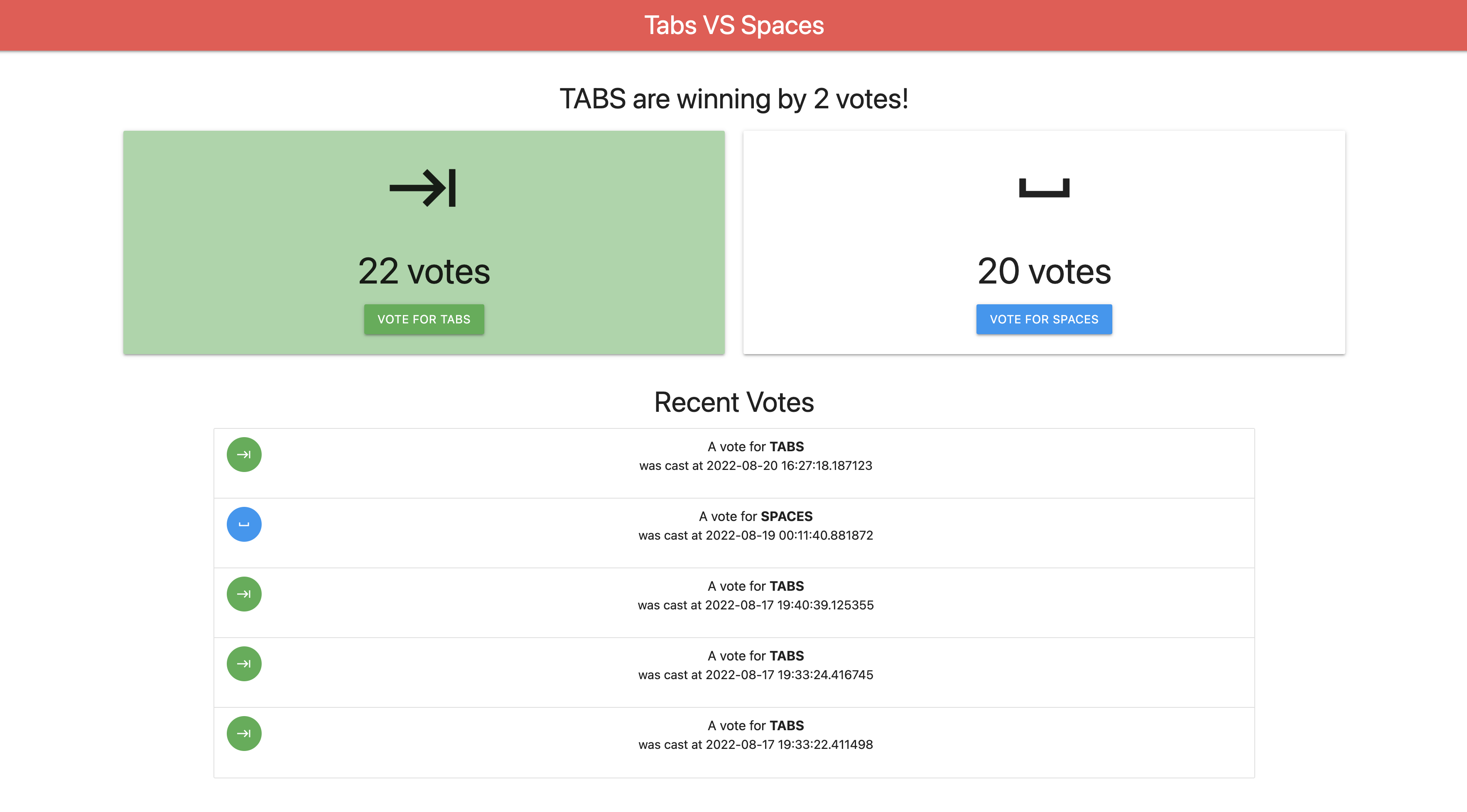 tabs-vs-spaces application