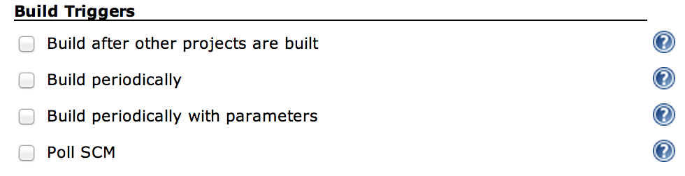 Parameterized Scheduler Config