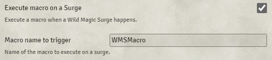 Execute a GM Macro on a Wild Magic Surge
