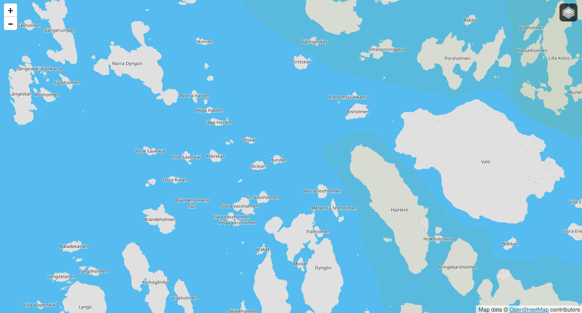 Archipelagos of Fjällbacka using Hydda