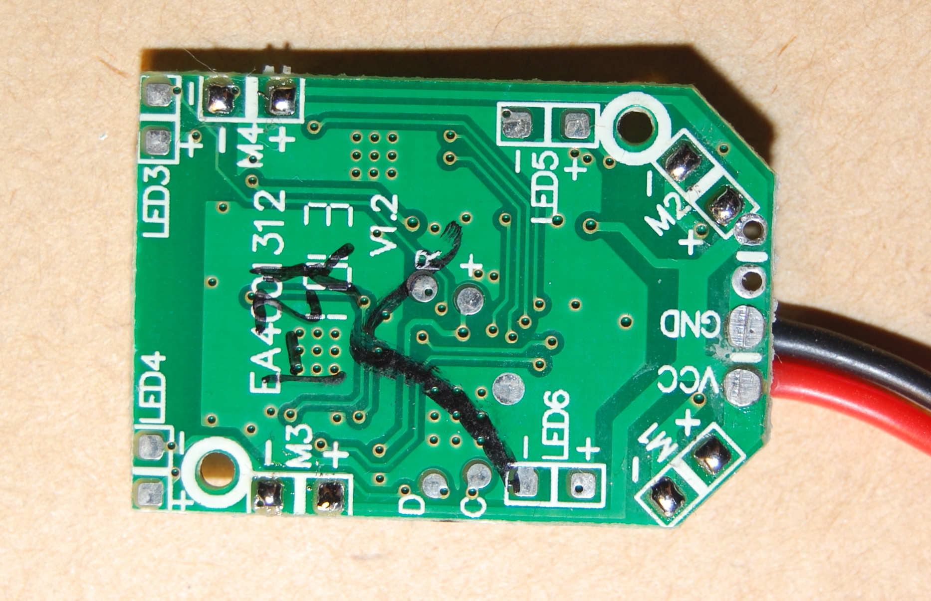 H107L PCB bottom