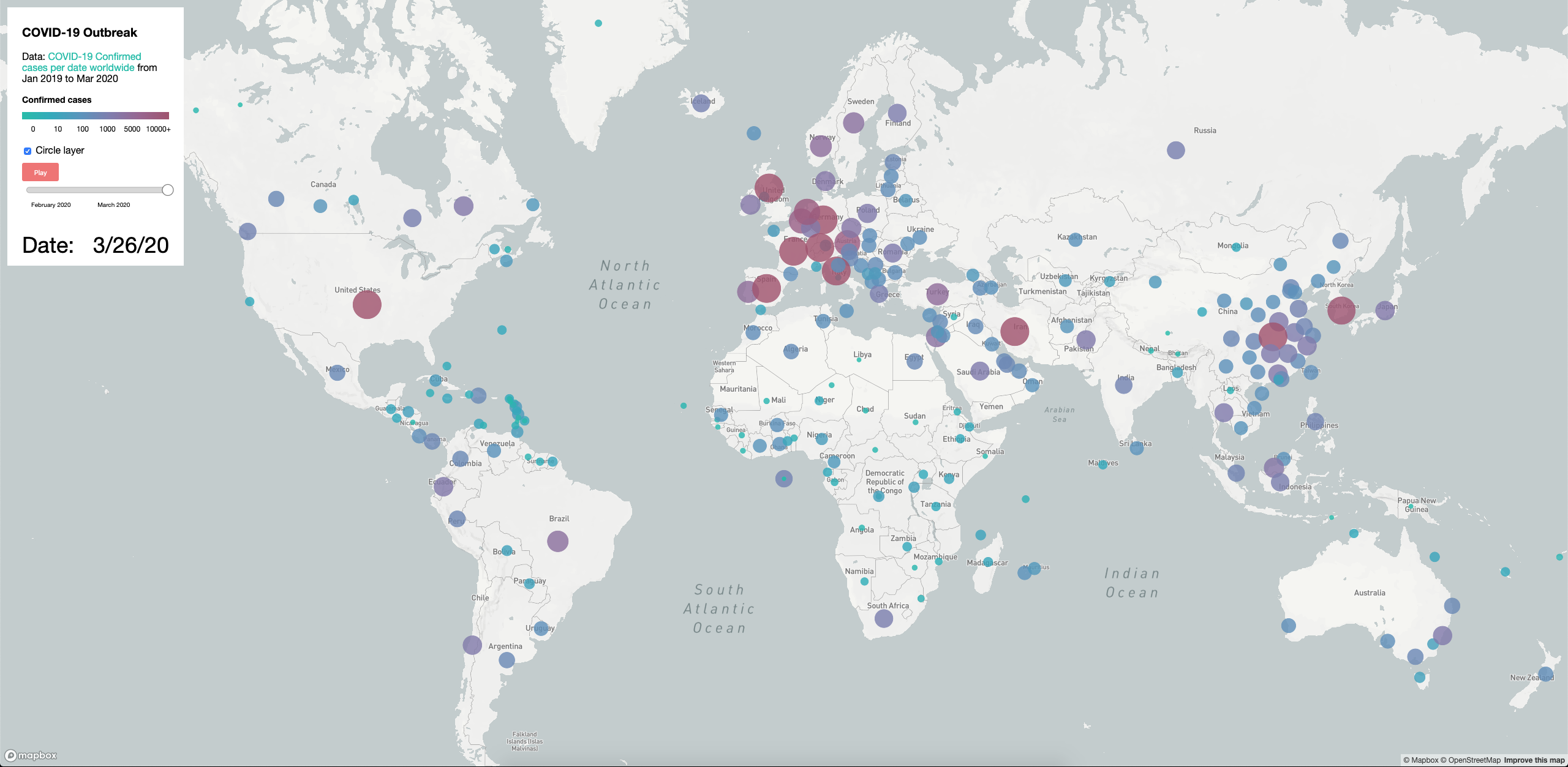 Image of COVID-19 data visualization timeseries