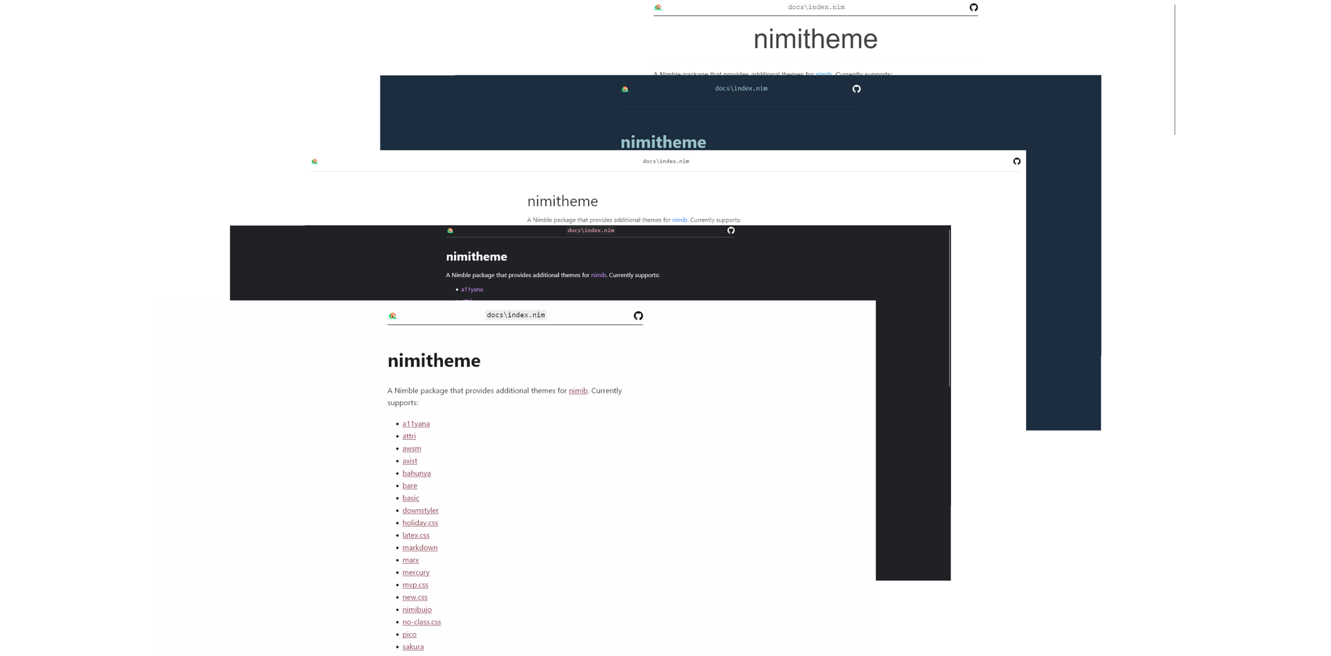 nimitheme presentation image