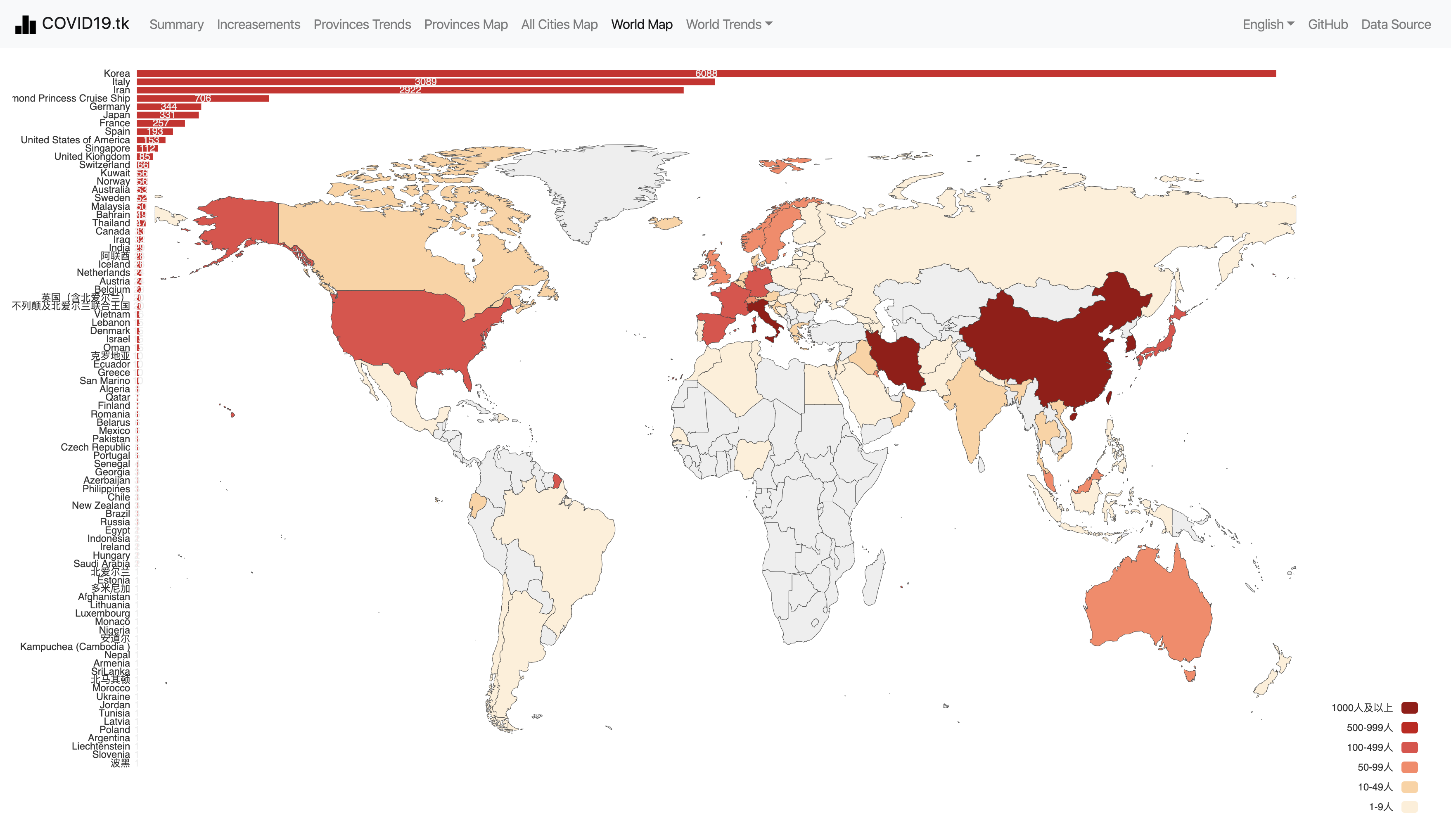 COVIDTracking.app