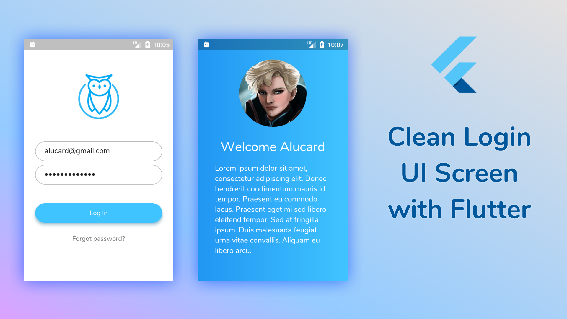 Login UI Flutter