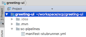 greeting ui stubrunner manifest