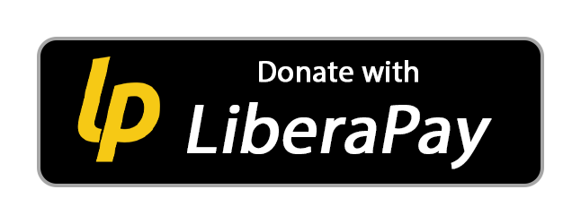 Donate using Liberapay