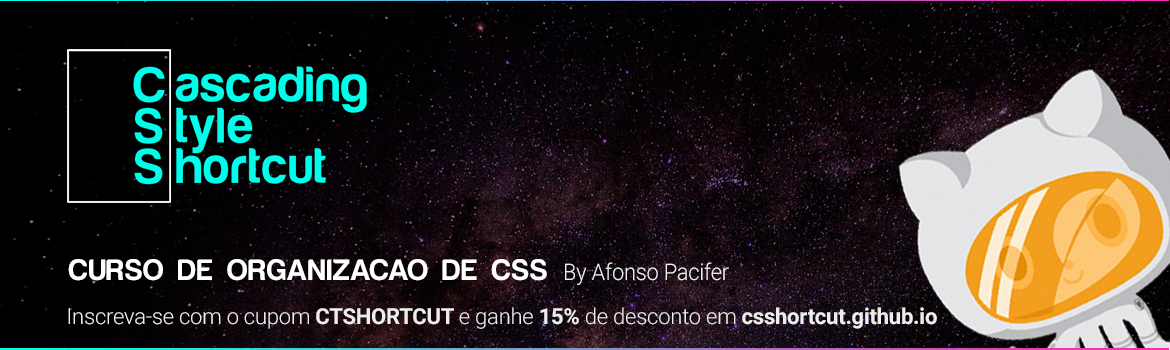 Imagem do Curso CSShortcut do Afonso Pacifer