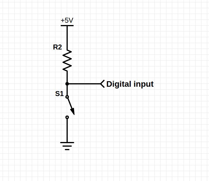 Connecting a switch or a pushbutton to the Arduino