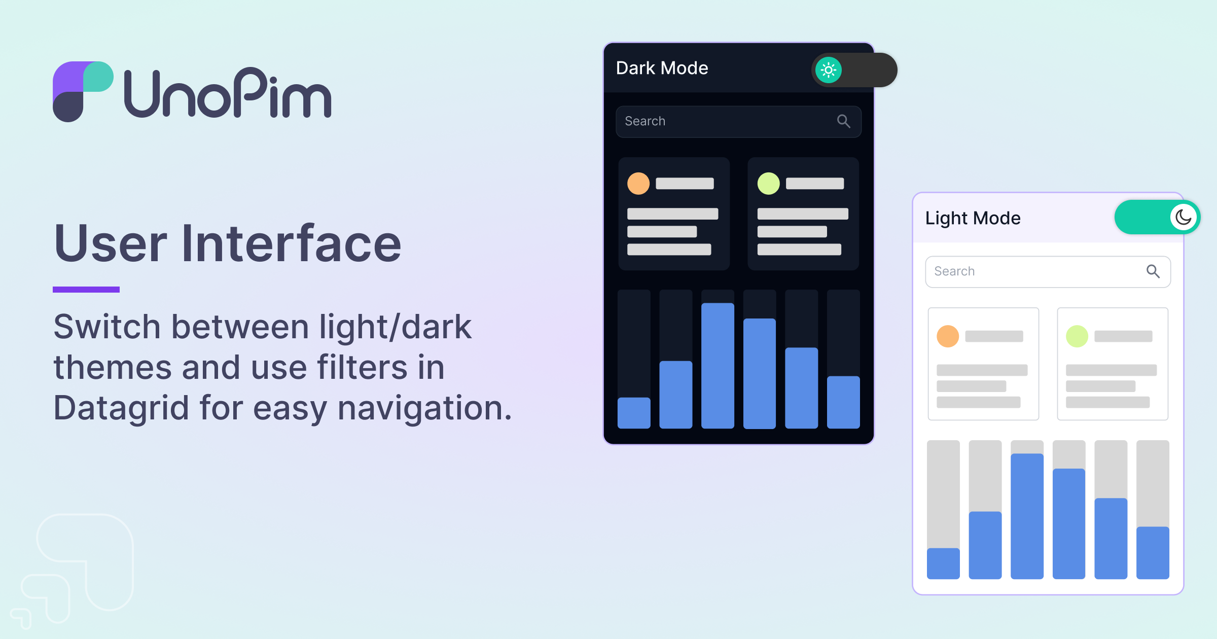 Light/Dark Theme Interface