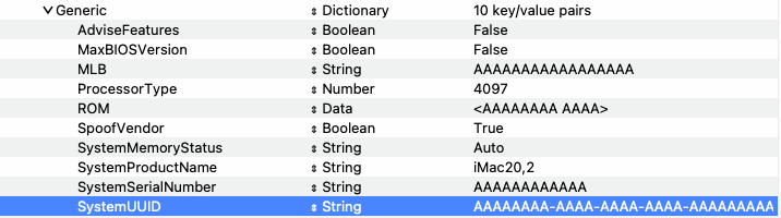 Config.plist Sample MLB