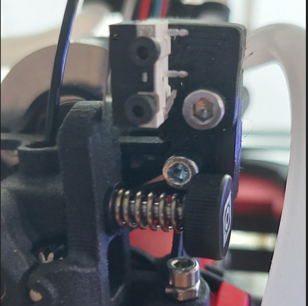 mounted filament sensor