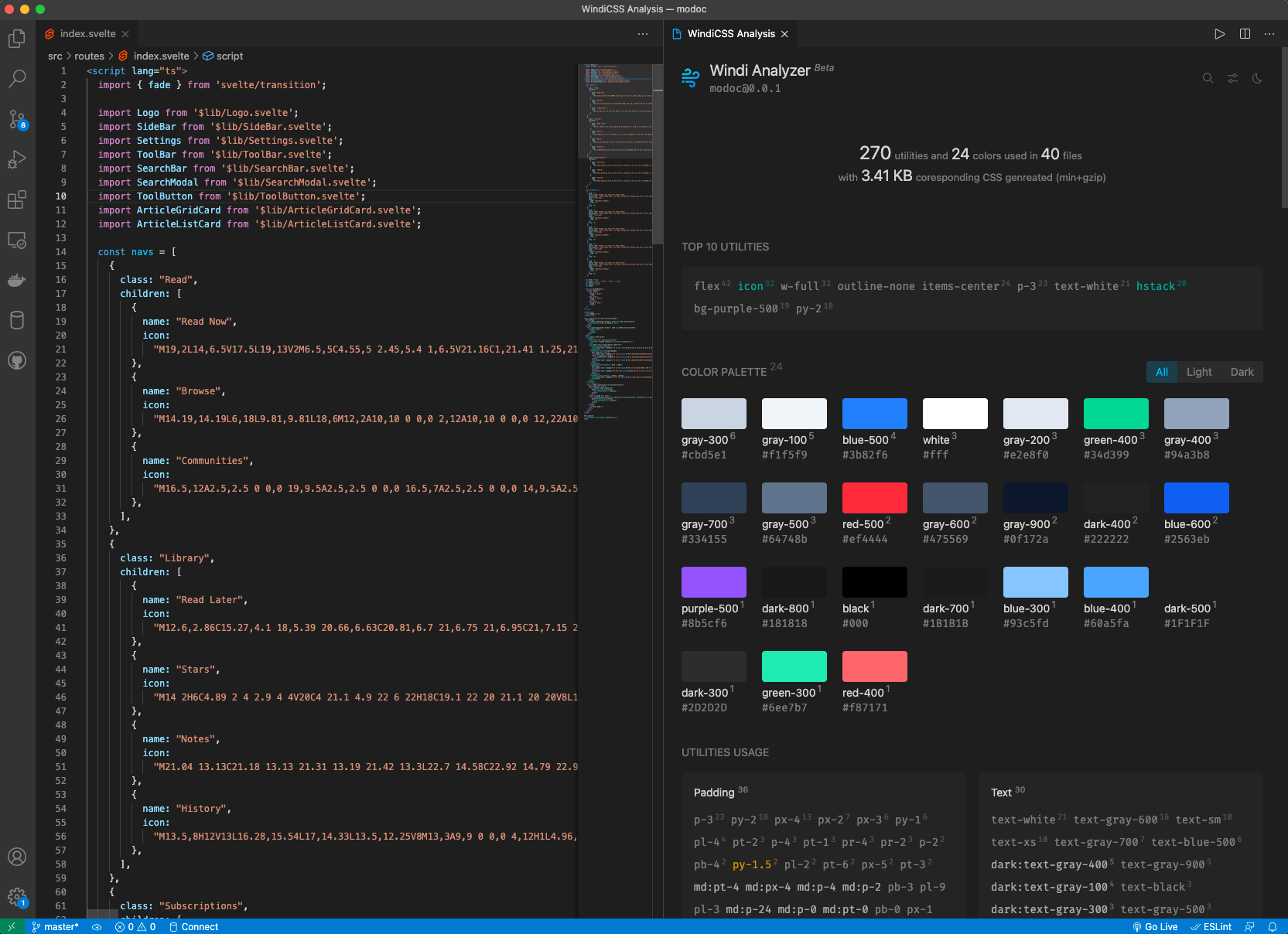 Visual Analyzer