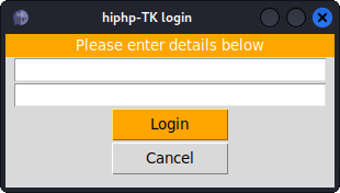 hiphp-tk login