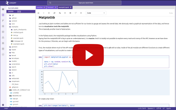 Zasper Demo