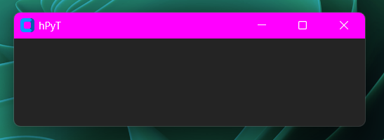 Custom TitleBar Color